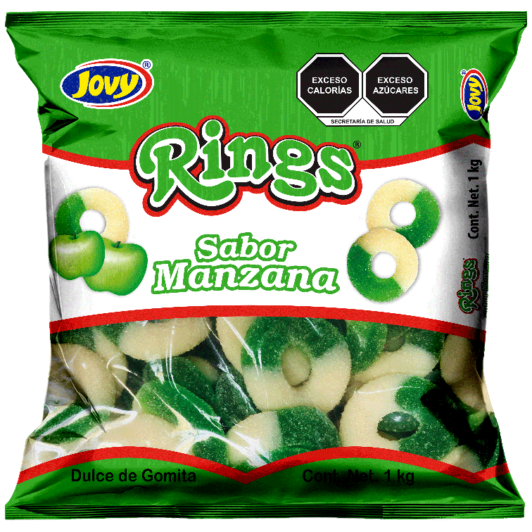 Crazy Rings Manzana Jovy